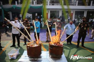 1,2 Ton Sabu Dimusnahkan