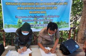 Kembangkan Mangrove, Kampong Bakau Gandeng UMK