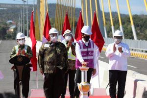 “Jembatan Teluk Kendari Jadi  Icon Baru dan Terpanjang Ketiga“ —  Presiden Jokowi Resmikan Jembatan Teluk Kendari