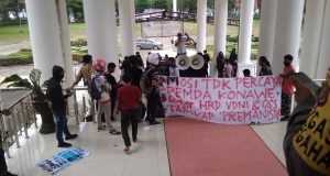 PT .VDNI dan OSS Didemo – Terima Karyawan Empat Kali Sembunyi-Sembunyi dan Cederai Kerjasama Pemda Konawe