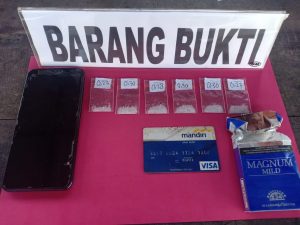 Empat Pengedar Sabu Ditangkap