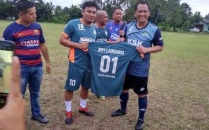 Sekda Konawe Ferdinand  Nyaris Mencetak Beberapa Gol