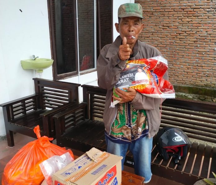 Bantuan Gerindra Sultra Tiba di Sulbar, Masyarakat: Terima Kasih pada Andi Ady Aksar