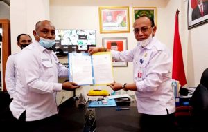 BLK Kendari dan PT. KINKI Sultra Teken MoU, Berdayakan Alumni Las