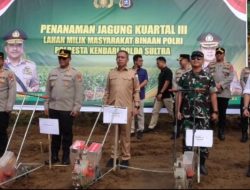 Polres Rangkul Pemkot Kendari Lakukan Penanaman Jagung di Lahan Masyarakat Binaan Polri di Abeli Dalam