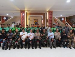 Gubernur Sultra Ikut Terima Kunjungan Silaturahmi Komunitas Ojol Kota Kendari