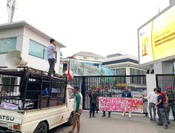 Koalisi Mahasiswa Sultra  Minta Dirjen Minerba Bekukan Izin PT. Cinta Jaya