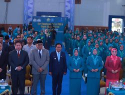 Wagub Sultra Buka Peringatan Hari Kesatuan Gerak PKK dan Rakerda PKK   Sultra, Hugua : Keberhasilan PKK Sangat Bergantung pada Sinergi dan Kerja Sama Seluruh Kader Dari Tingkat Desa Hingga Provinsi