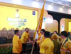 La Ode Darwin, Bupati Muna Barat Terpilih Secara Aklamasi  Sebagai Ketua DPD I Partai Golkar Provinsi Sulawesi Tenggara