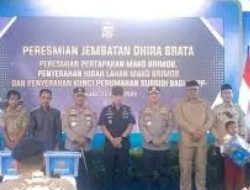Gubernur Andi Sumangerukka  Apresiasi Peresmian Jembatan Dhira Brata oleh Wakapolri